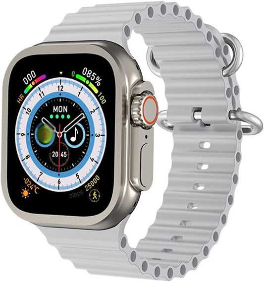 Smartwatch Ultra Pro 2 Gris con 2 correas